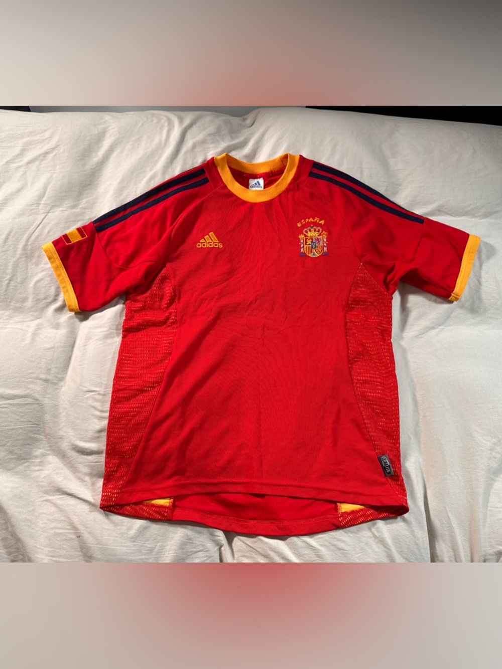 Adidas 2002-2003 España National Soccer Team Jersey Small Vintage Y2K Retro